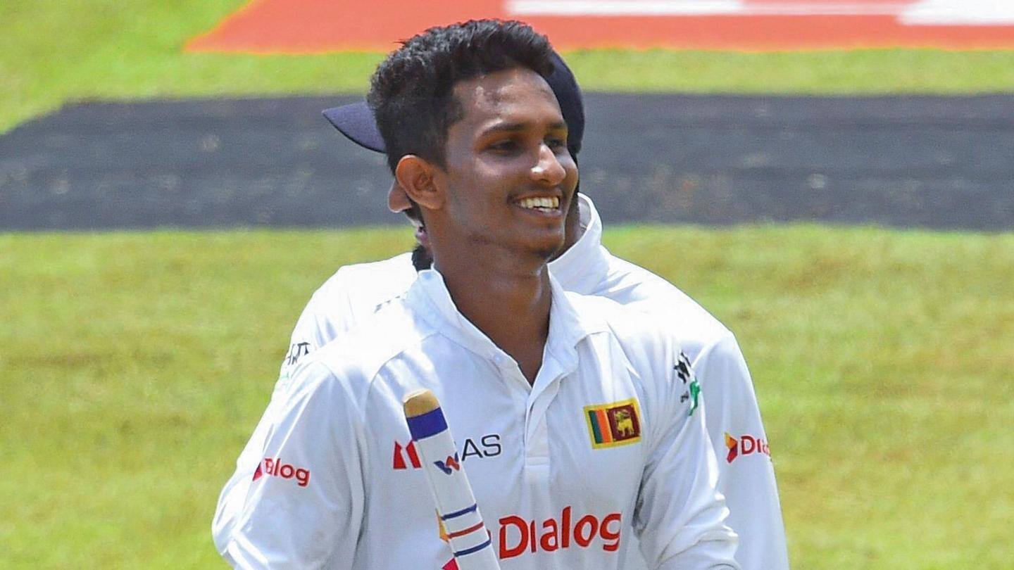 Sri Lanka's Jayawickrama nominated after 11-wicket show against Bangladesh Sri Lanka's Jayawickrama nominated after 11-wicket show against Bangladesh