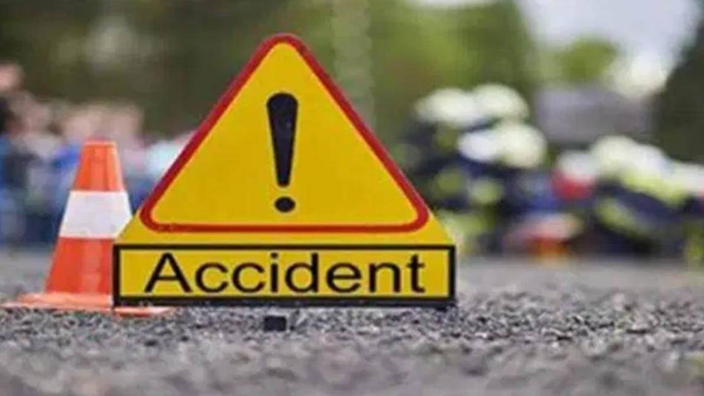 Another road accident was reported in UP Another road accident was reported in UP