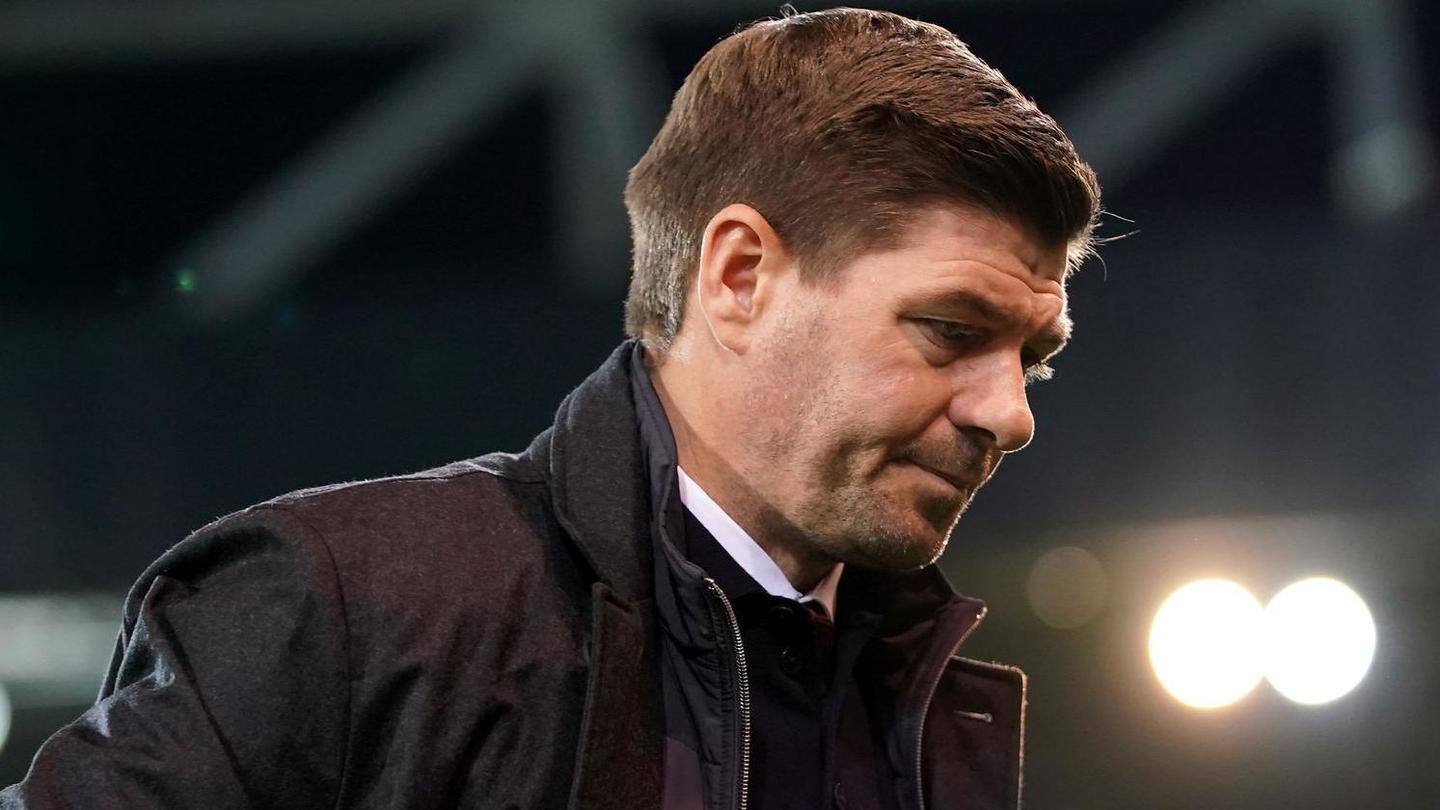 Gerrard to miss Chelsea and Leeds game after contracting coronavirus