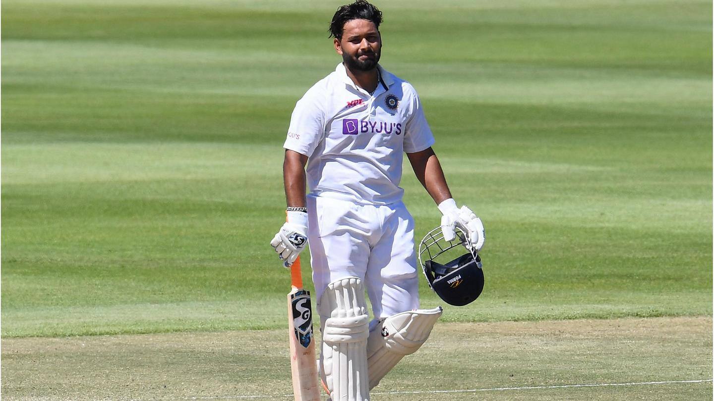 Pant slammed his fourth Test century Pant slammed his fourth Test century