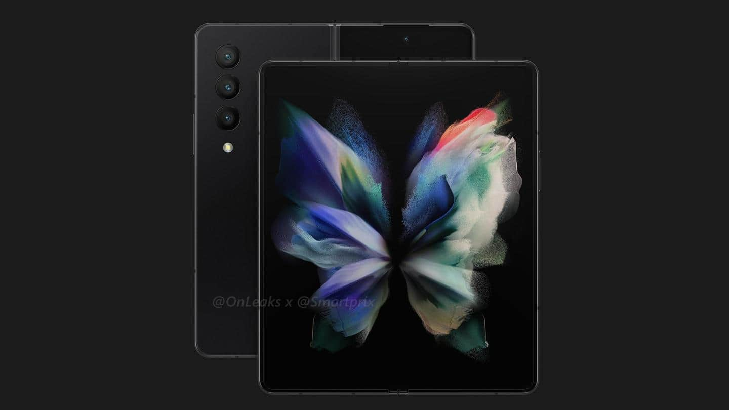 Leaked renders fully reveal Samsung Galaxy Z Fold 4