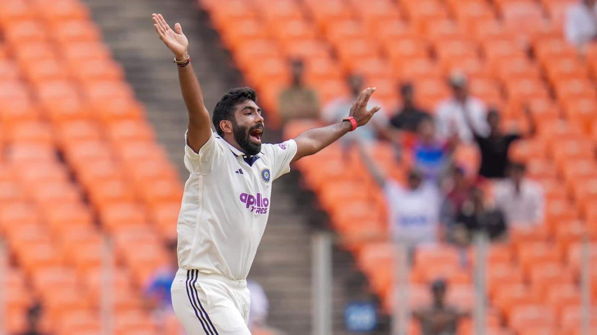 Jasprit Bumrah gets to 50 Test wickets in India: Stats 