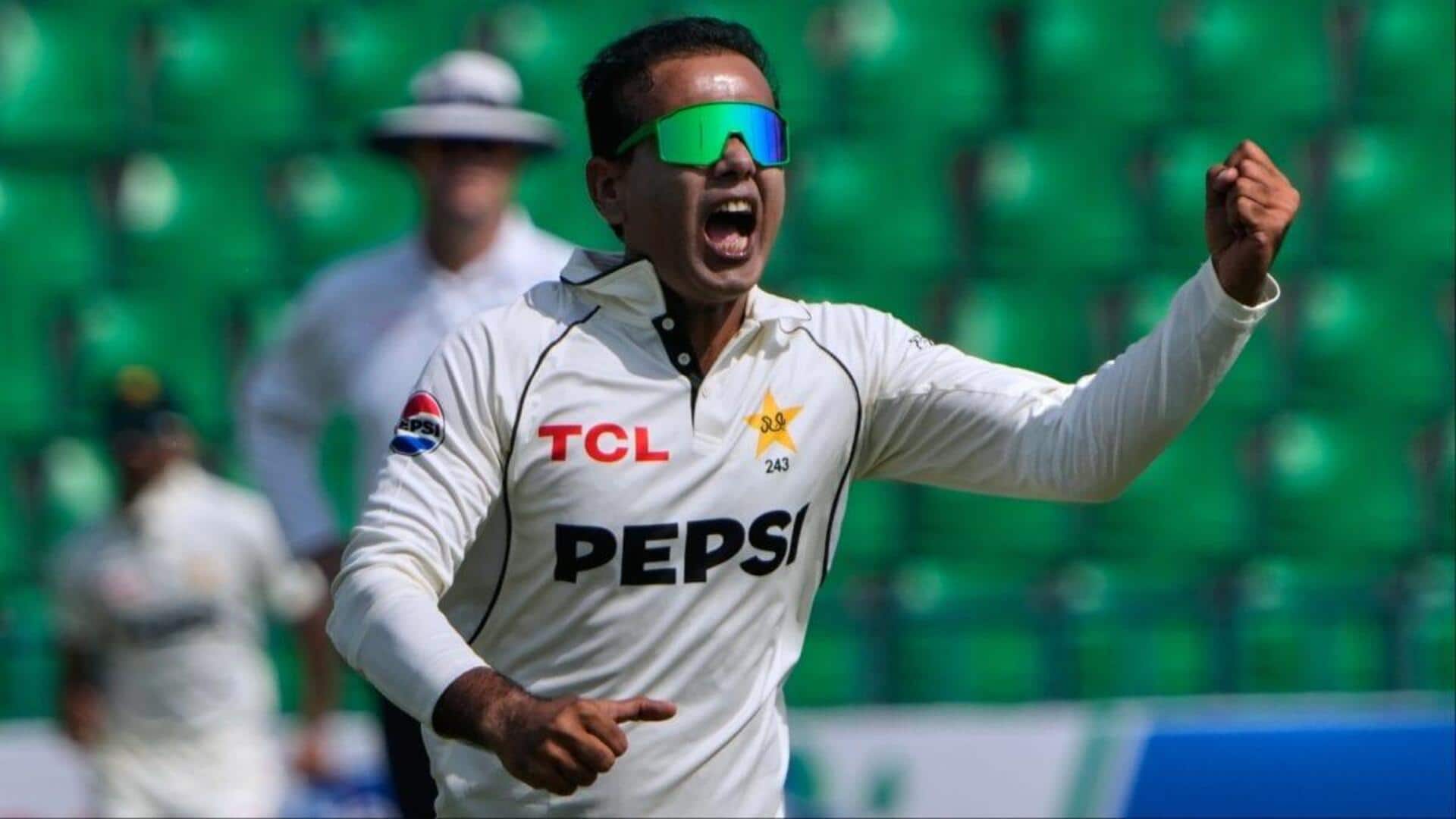 Noman Ali scripts history with six-fer against South Africa: Stats Noman Ali scripts history with six-fer against South Africa: Stats