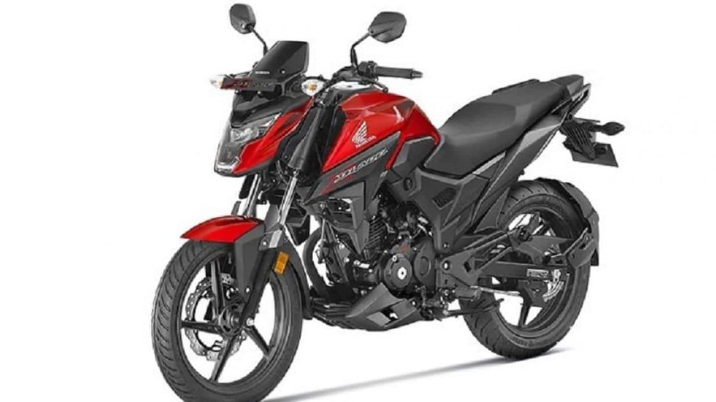 BS6 Honda X-Blade launched in India at Rs. 1.05 lakh