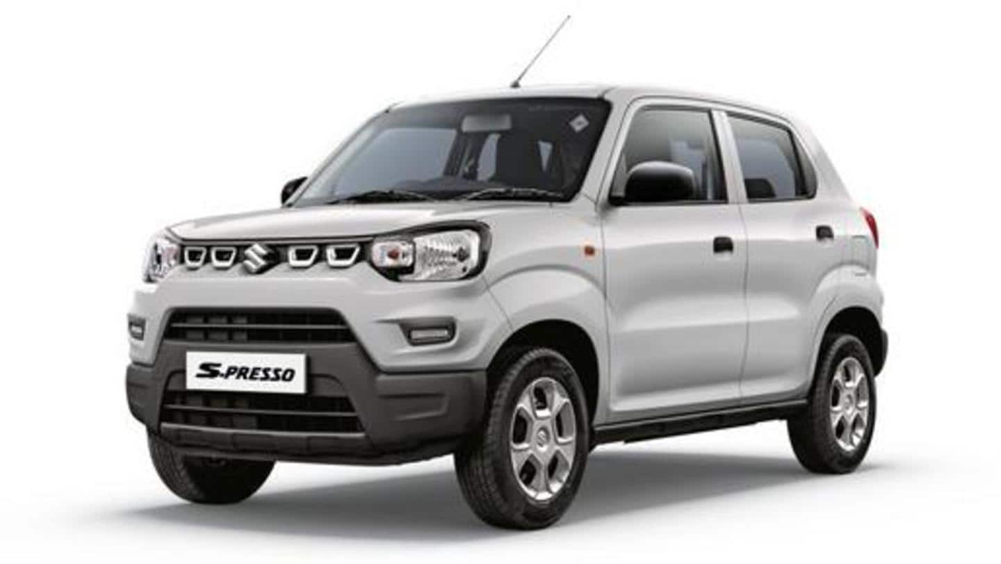 Maruti Suzuki S-Presso S-CNG launched at Rs. 4.84 lakh