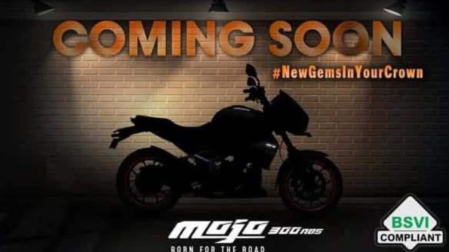 Mahindra Mojo 300 teased in India, to be launched soon