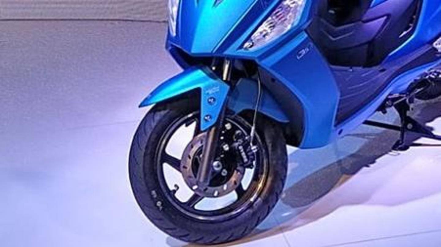 For additional safety, the scooters offer an integrated braking system For additional safety, the scooters offer an integrated braking system
