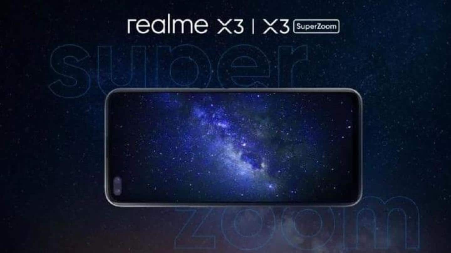 Realme X3 and X3 SuperZoom to go on sale tomorrow