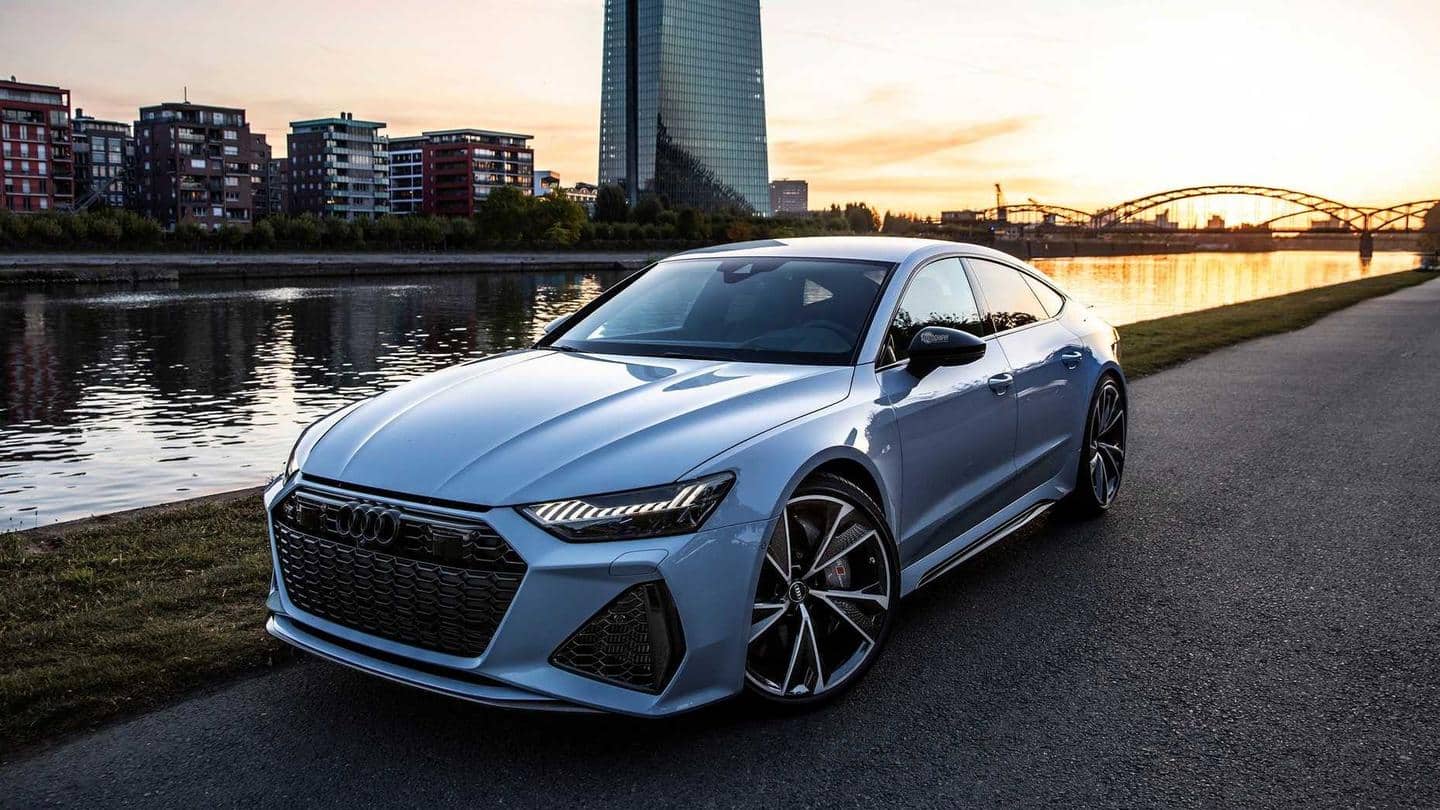 2020 Audi RS7 Sportback teased in India, launch imminent
