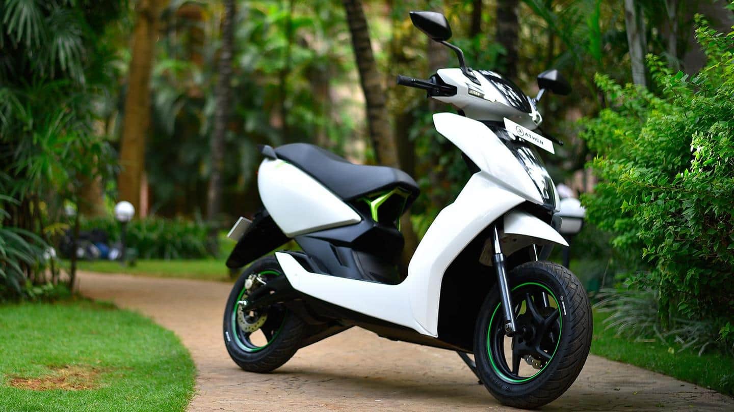 ather 450 electric scooter