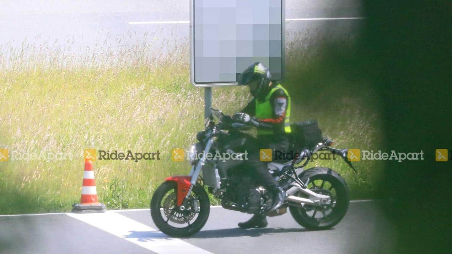 2021 Ducati Monster spotted testing in Germany: Check what's new