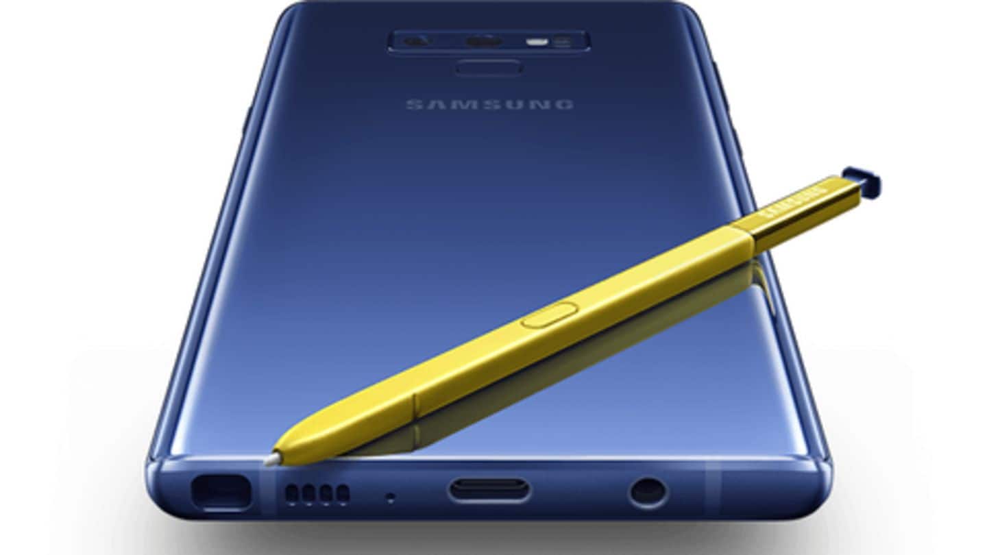 Samsung Galaxy Note 9 starts receiving One UI 2.1 update