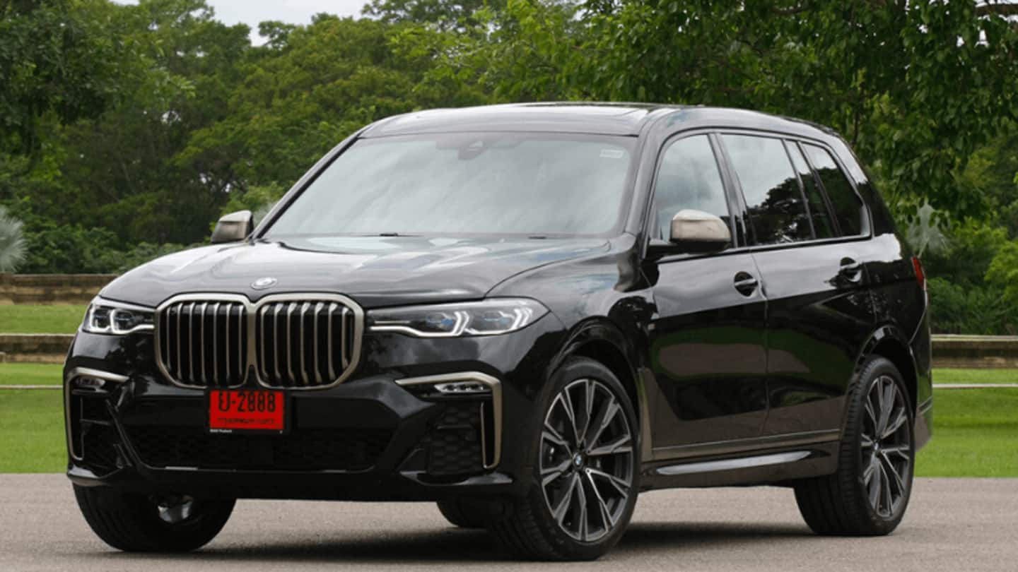 BMW X7 M50d launched in India at Rs. 1.63 crore