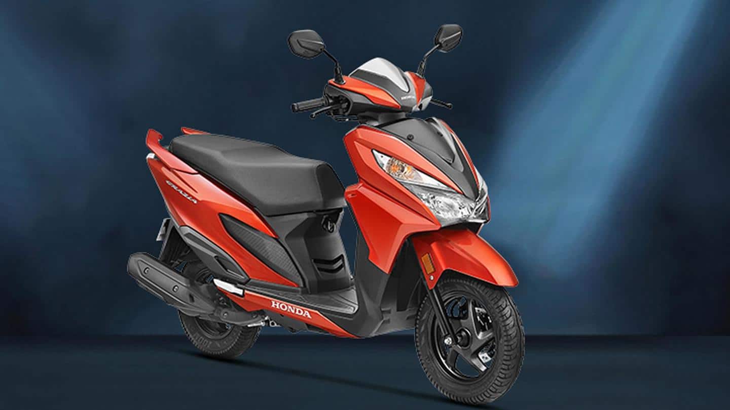 BS6 Honda Grazia launched in India at Rs. 73,340