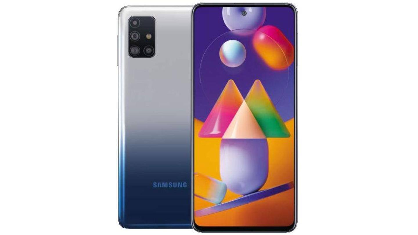 Samsung Galaxy M31s to be launched on July 30