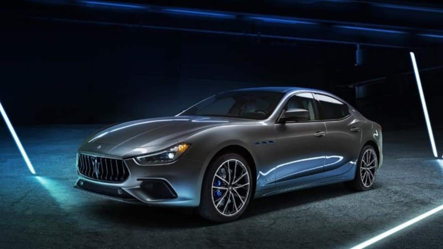 Meet 2021 Ghibli Hybrid, Maserati's first-ever hybrid car
