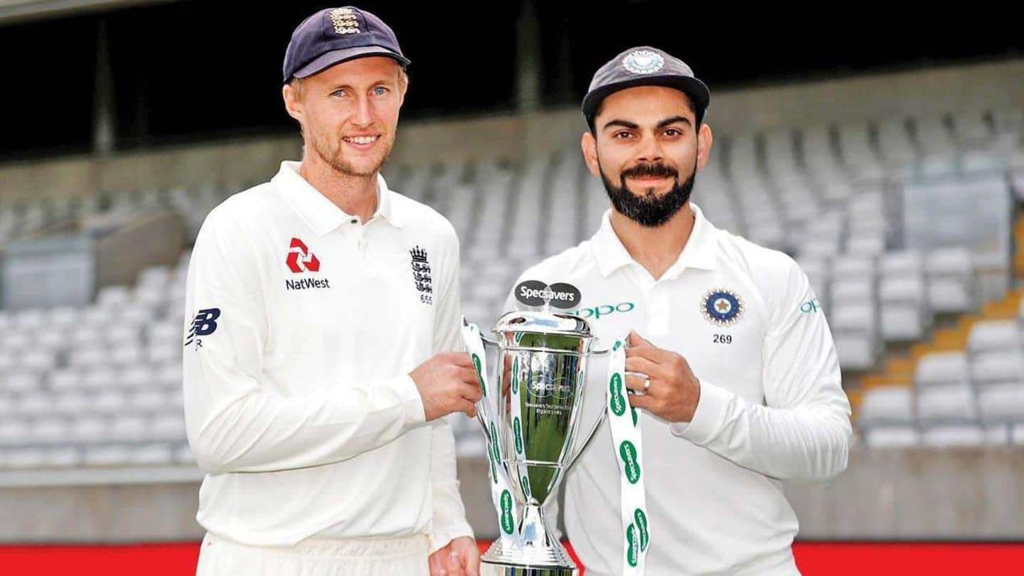 England-India series set to kick-off second World Test Championship