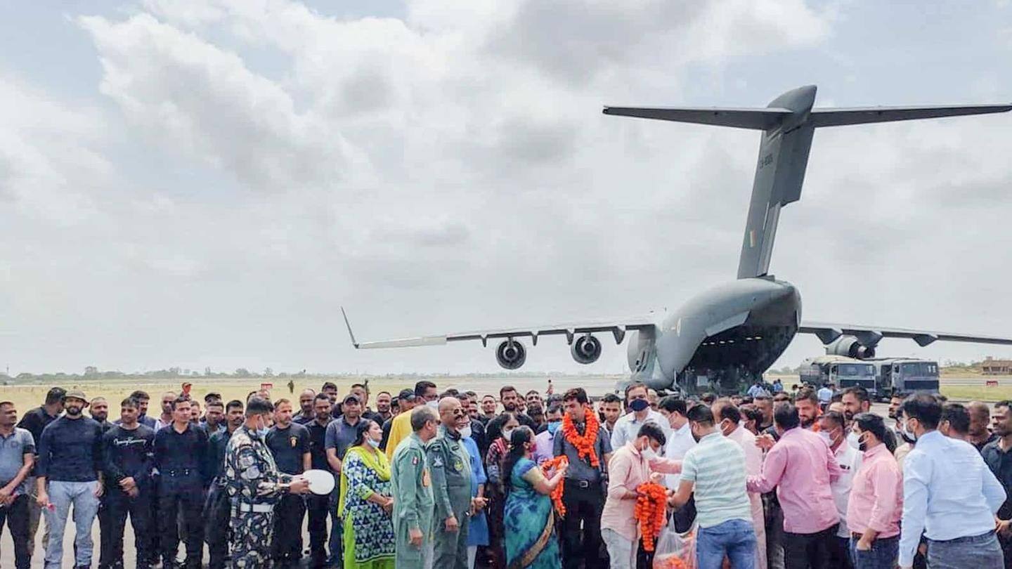 India brings back 85 more citizens from Kabul India brings back 85 more citizens from Kabul