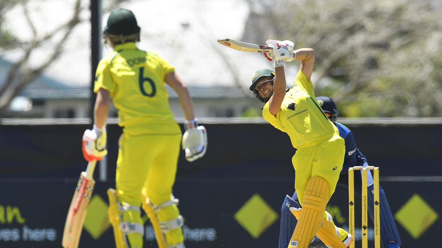 Australia Women recover to post 264/9 Australia Women recover to post 264/9