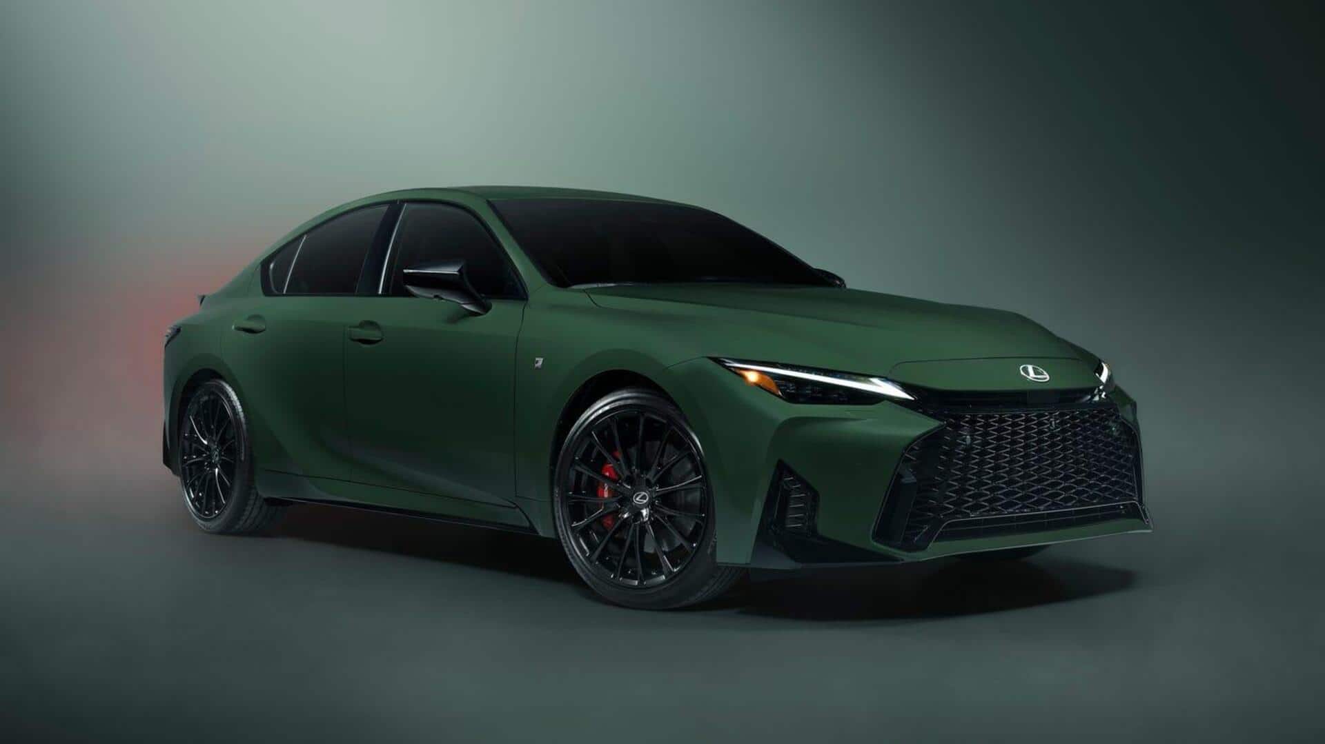 This green-clad Lexus IS is limited to just 350 units