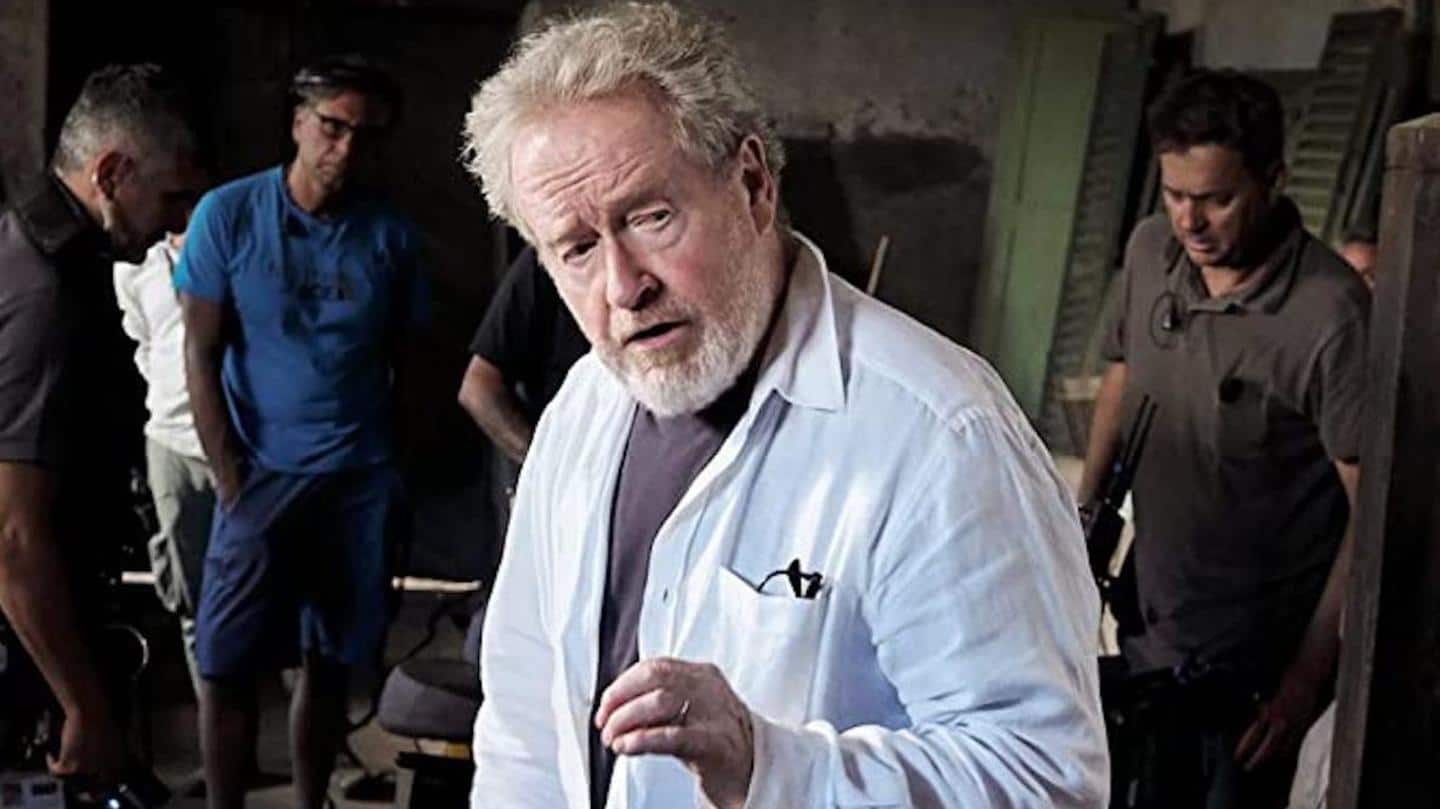 Scott, in his 80s, is on a film-making spree Scott, in his 80s, is on a film-making spree