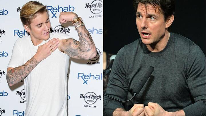 Justin Bieber challenges Tom Cruise, uploads Rocky-inspired MMA ring image