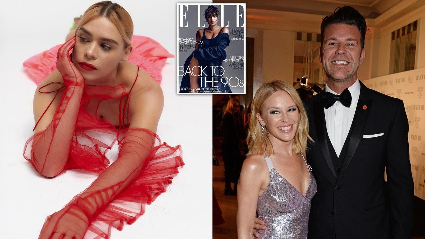 Kylie Minogue, Paul Solomons engaged, says Billie Piper; couple denies