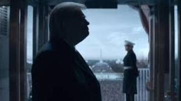 Teaser of 'The Comey Rule' shows a menacing Trump
