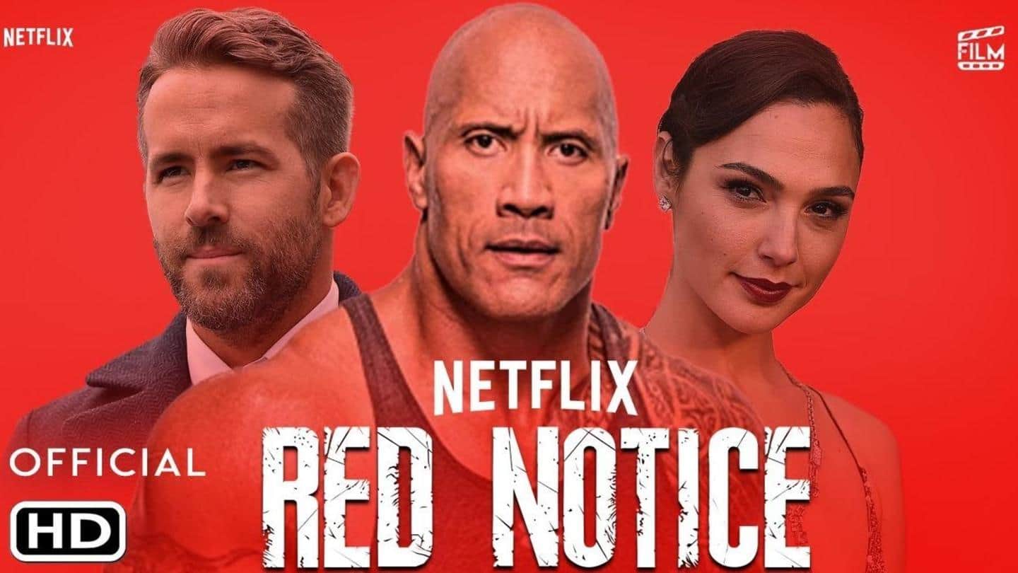 Does 'Red Notice' pit Dwayne against both Ryan and Gal? Does 'Red Notice' pit Dwayne against both Ryan and Gal?
