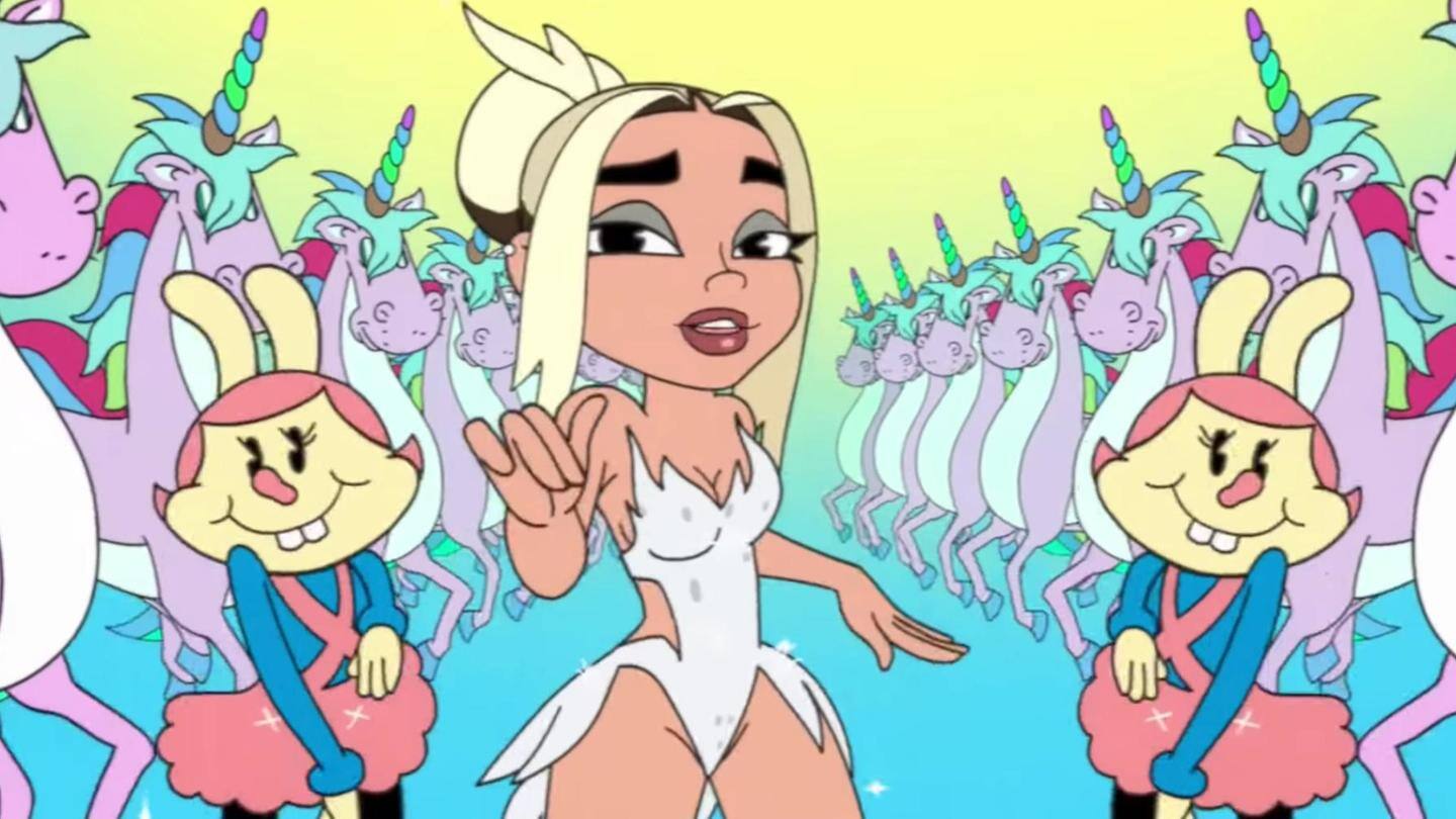 Dua Lipa's song 'Hallucinate' is also entirely animated Dua Lipa's song 'Hallucinate' is also entirely animated