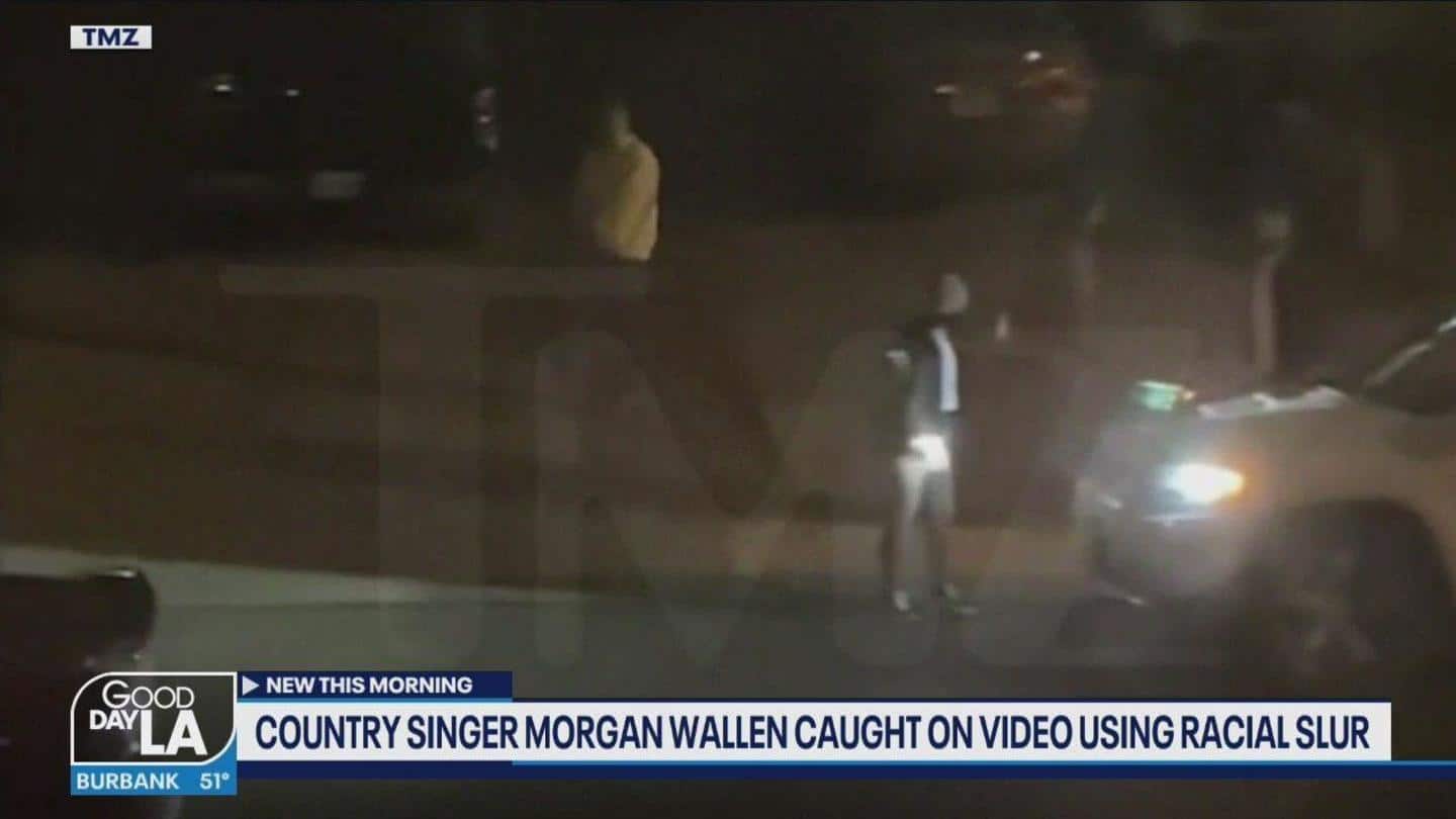 The singer hurled the N-word, a globally panned racial slur The singer hurled the N-word, a globally panned racial slur