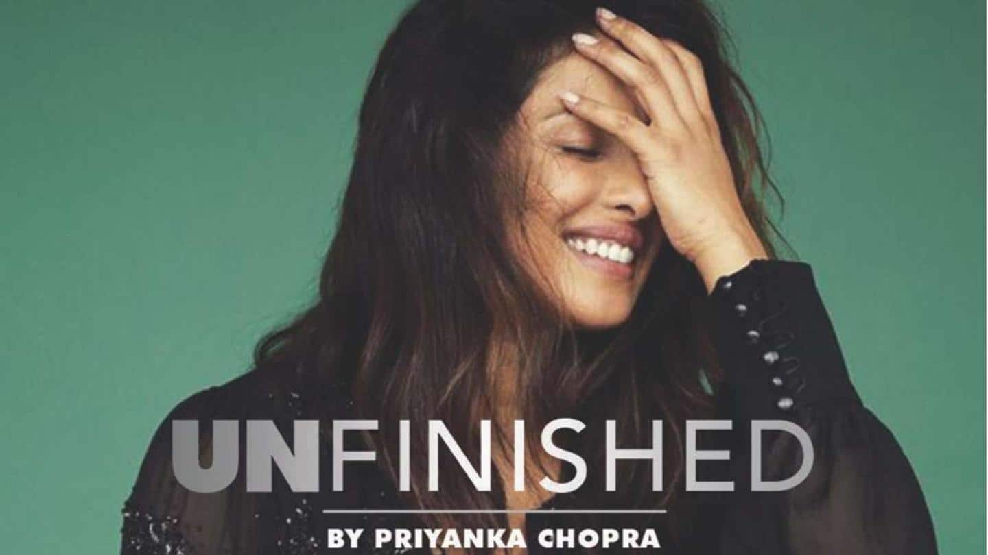 Priyanka Chopra hints her memoir 'Unfinished' is almost ready