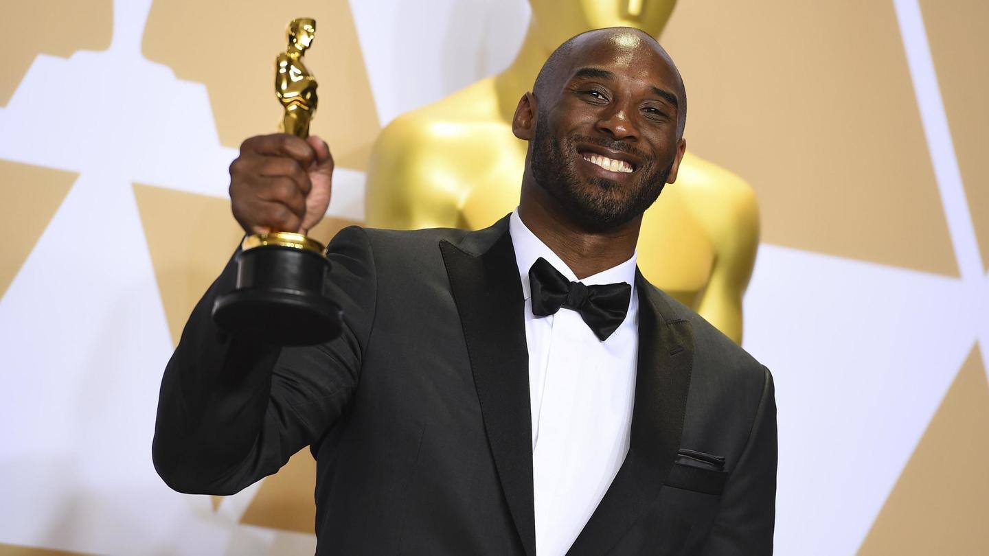 Hollywood connection: Bryant 'Black Mamba' won an Oscar in 2018 Hollywood connection: Bryant 'Black Mamba' won an Oscar in 2018