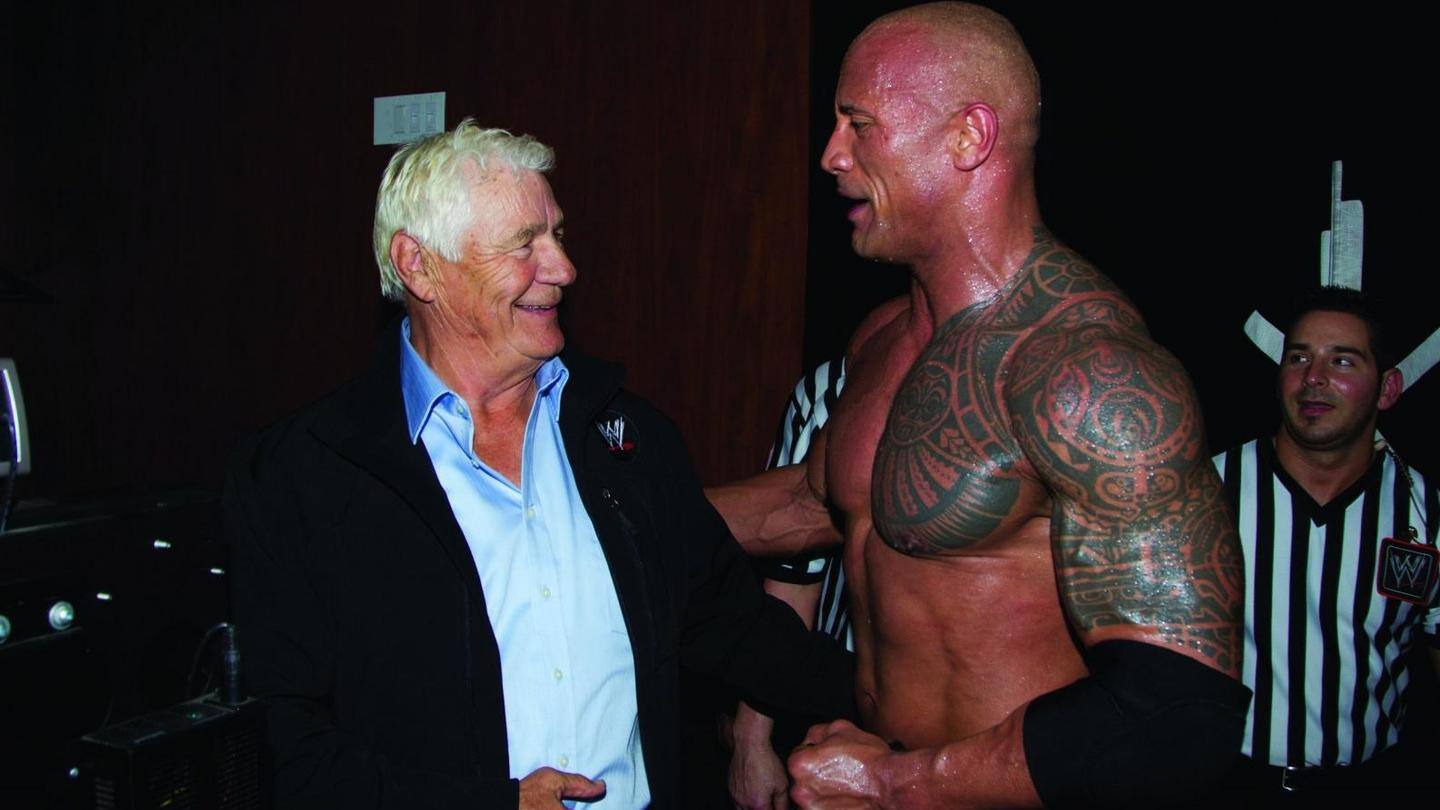 Rock remembered his "pro wrestling mentor and father figure" Rock remembered his "pro wrestling mentor and father figure"