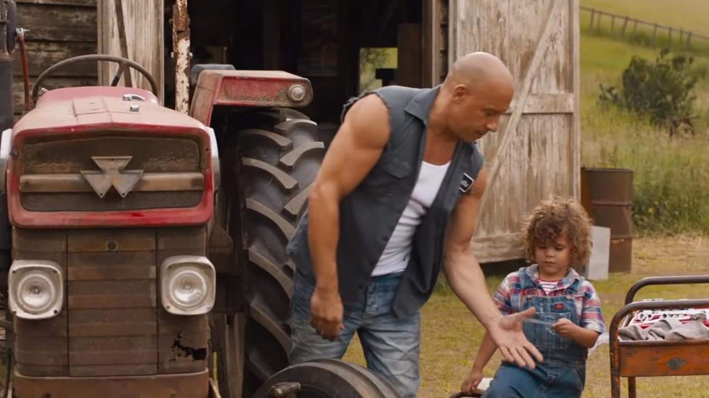 Toretto is seen happy with wife, son, but something's missing Toretto is seen happy with wife, son, but something's missing