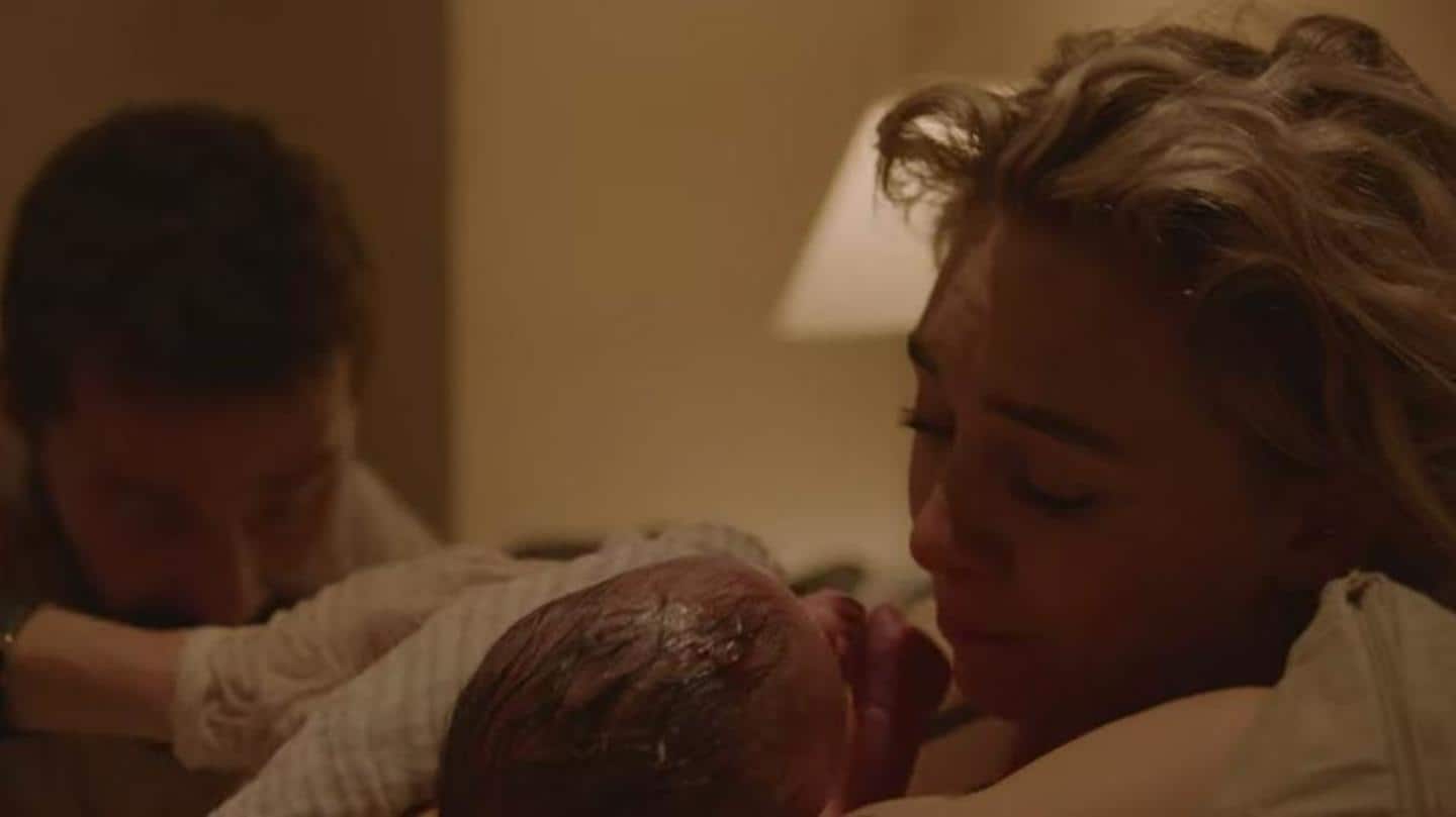 The baby is born, but lives just for a while The baby is born, but lives just for a while