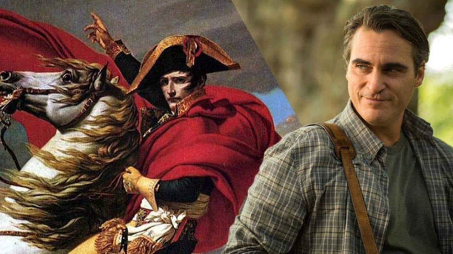 Apple to sign, produce Joaquin Phoenix-Ridley Scott's Napoleon Bonaparte biopic