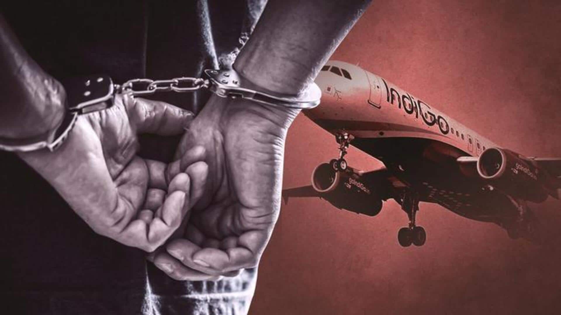 Drunk passenger on Bengaluru-bound IndiGo flight harasses crew, arrested