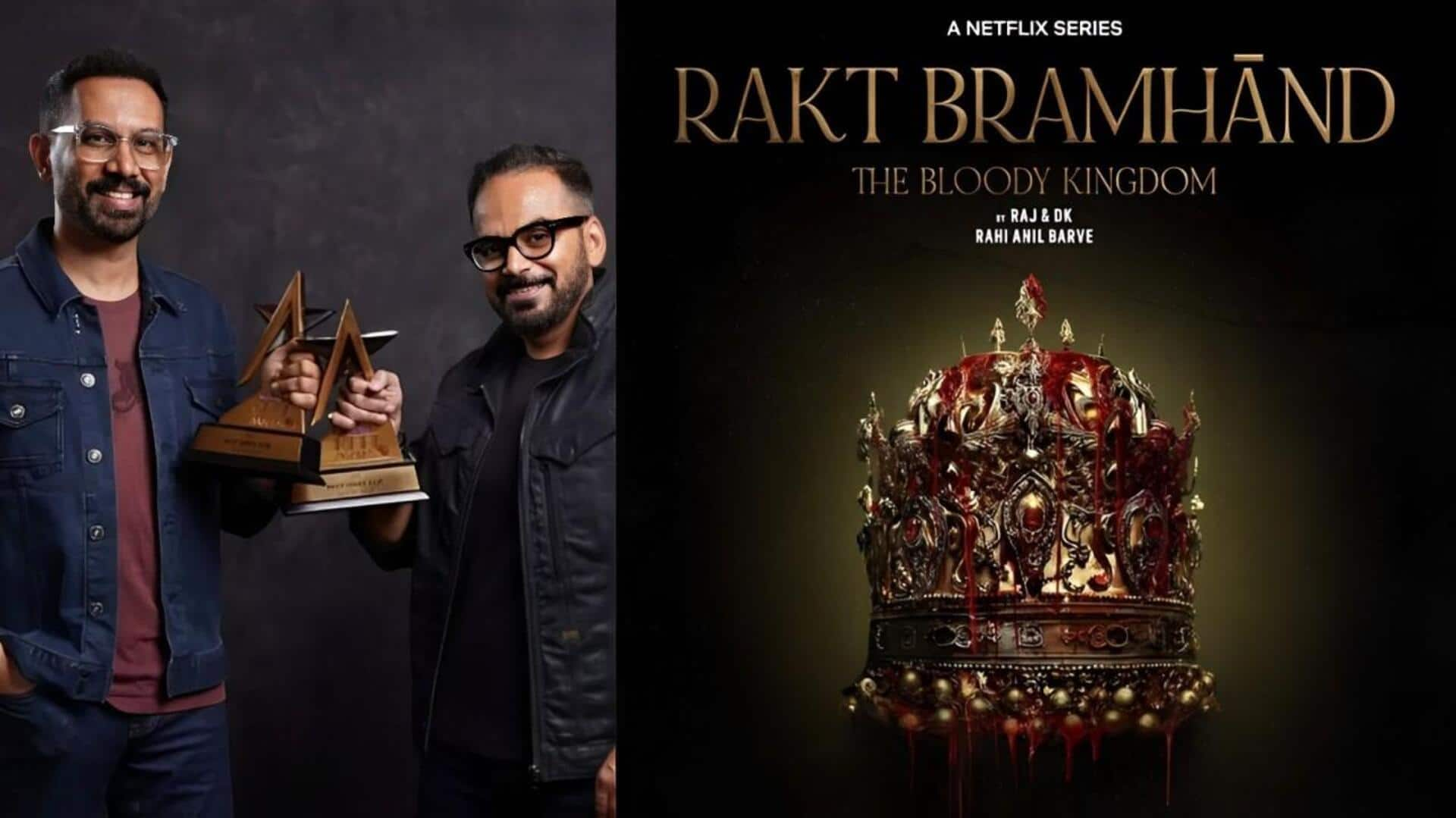 Netflix officially announces 'Rakt Brahmand' with poster featuring blood-dripping crown