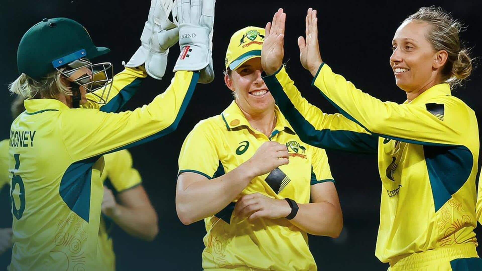 Ashleigh Gardner claims maiden WODI fifer as Australia maul India