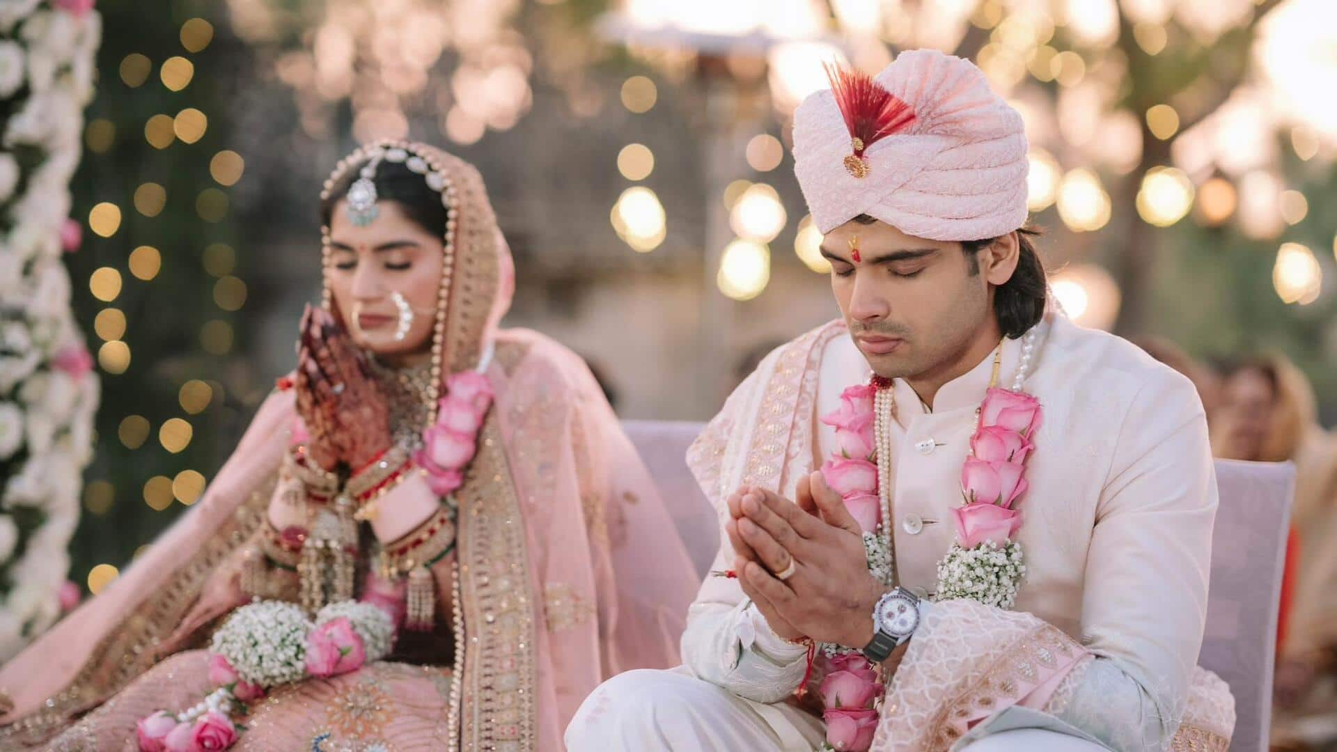 Neeraj Chopra announces marriage, shares heartfelt message: Details here