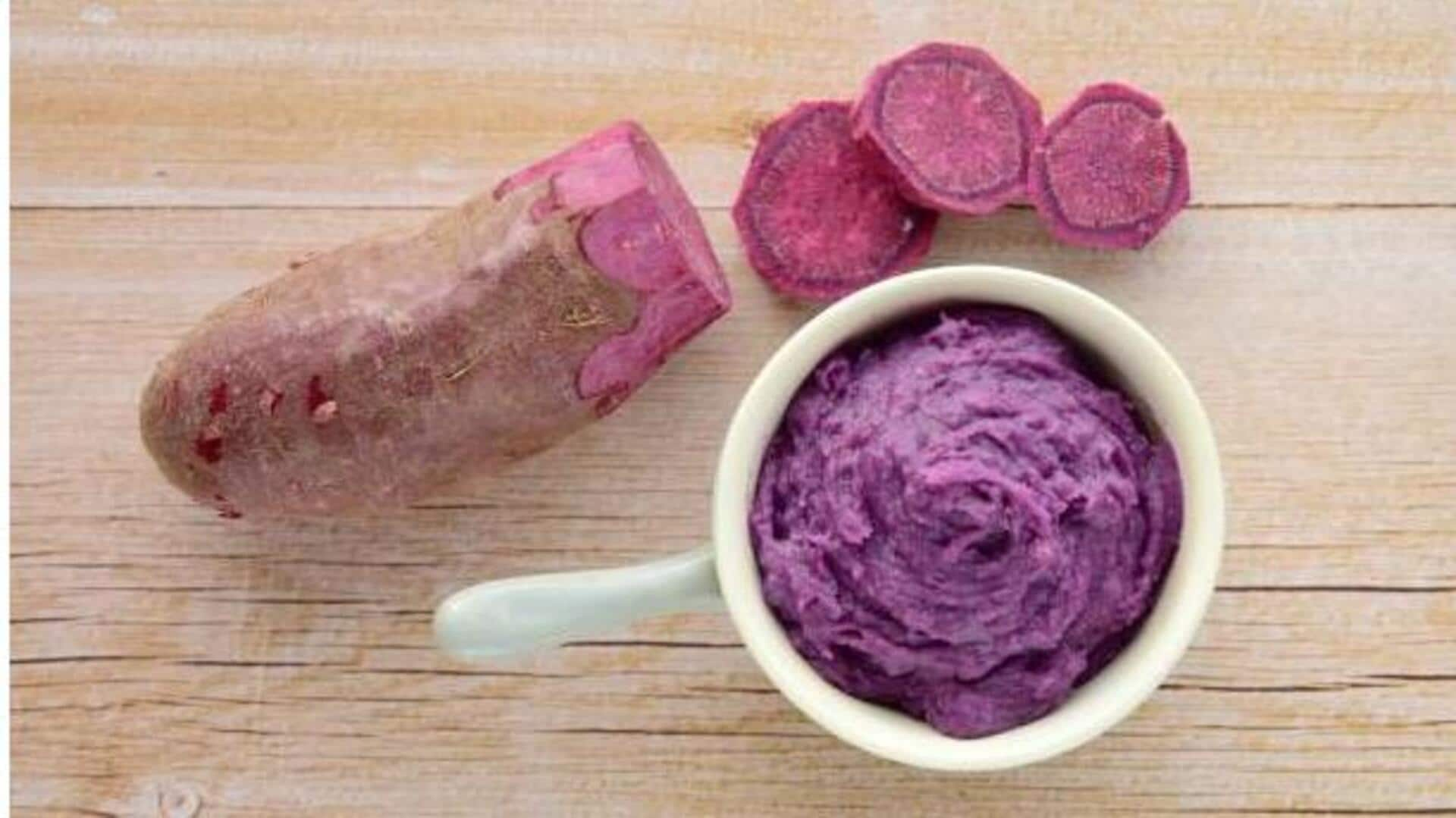 Ever heard of ube? Create stunning purple desserts with it!