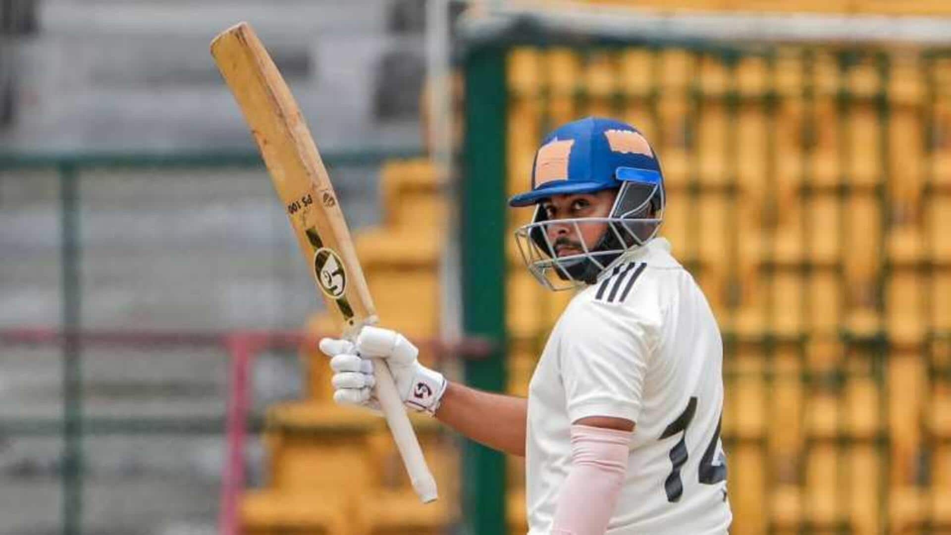 Prithvi Shaw slams Ranji Trophy half-century on birthday: Stats
