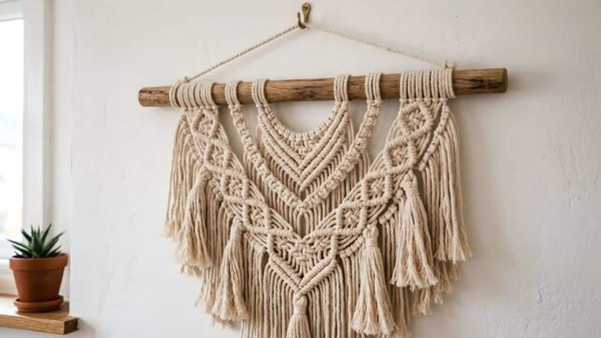 How to use macrame wall hangings in decor