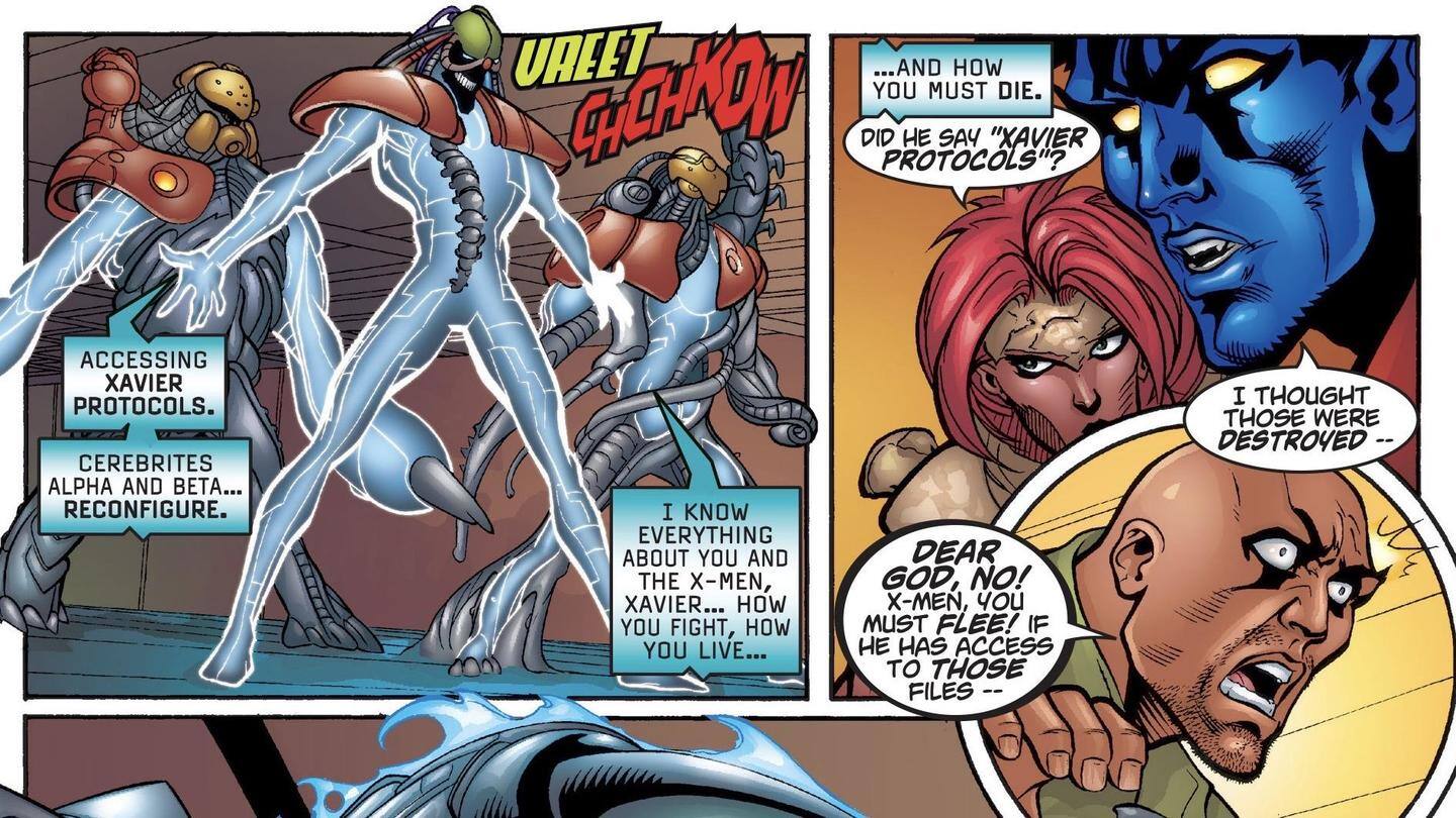 He created the Xavier Protocols for killing all the X-Men He created the Xavier Protocols for killing all the X-Men