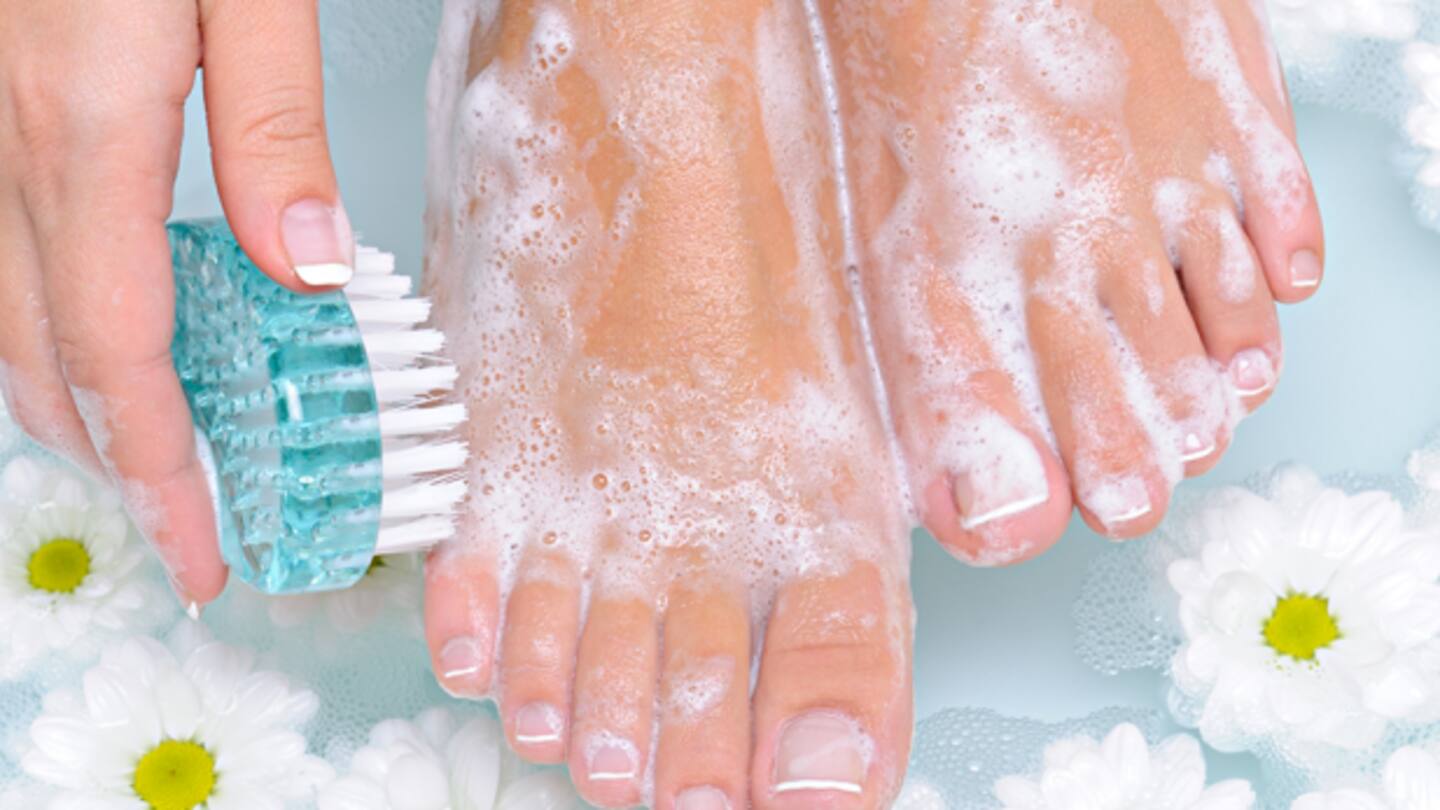 How you can take care of your feet at home NewsBytes
