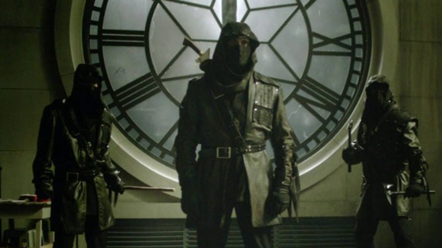 The assassins dress in black, are well-trained killing machines The assassins dress in black, are well-trained killing machines