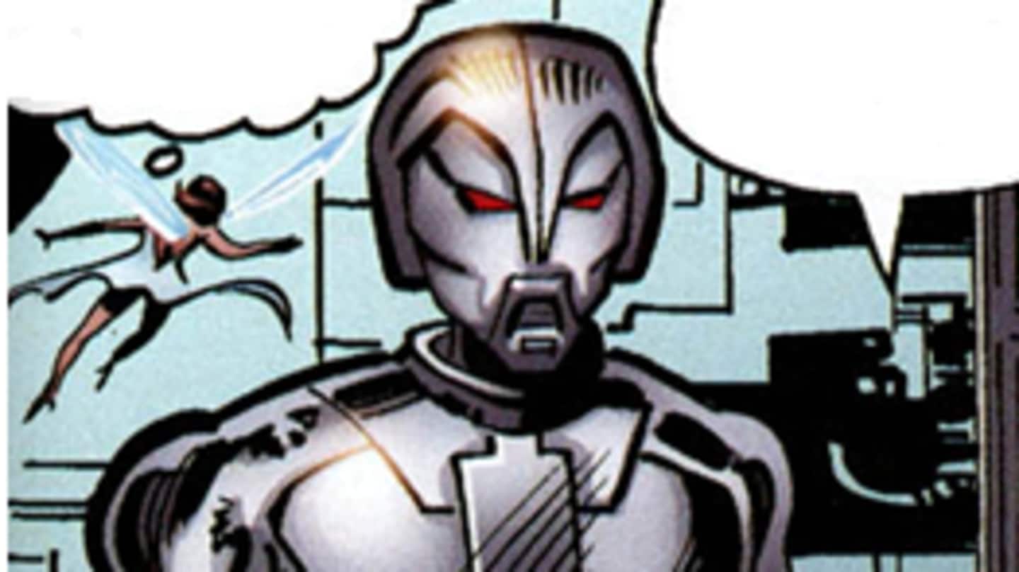 He created a robot to stage an attack on Avengers He created a robot to stage an attack on Avengers