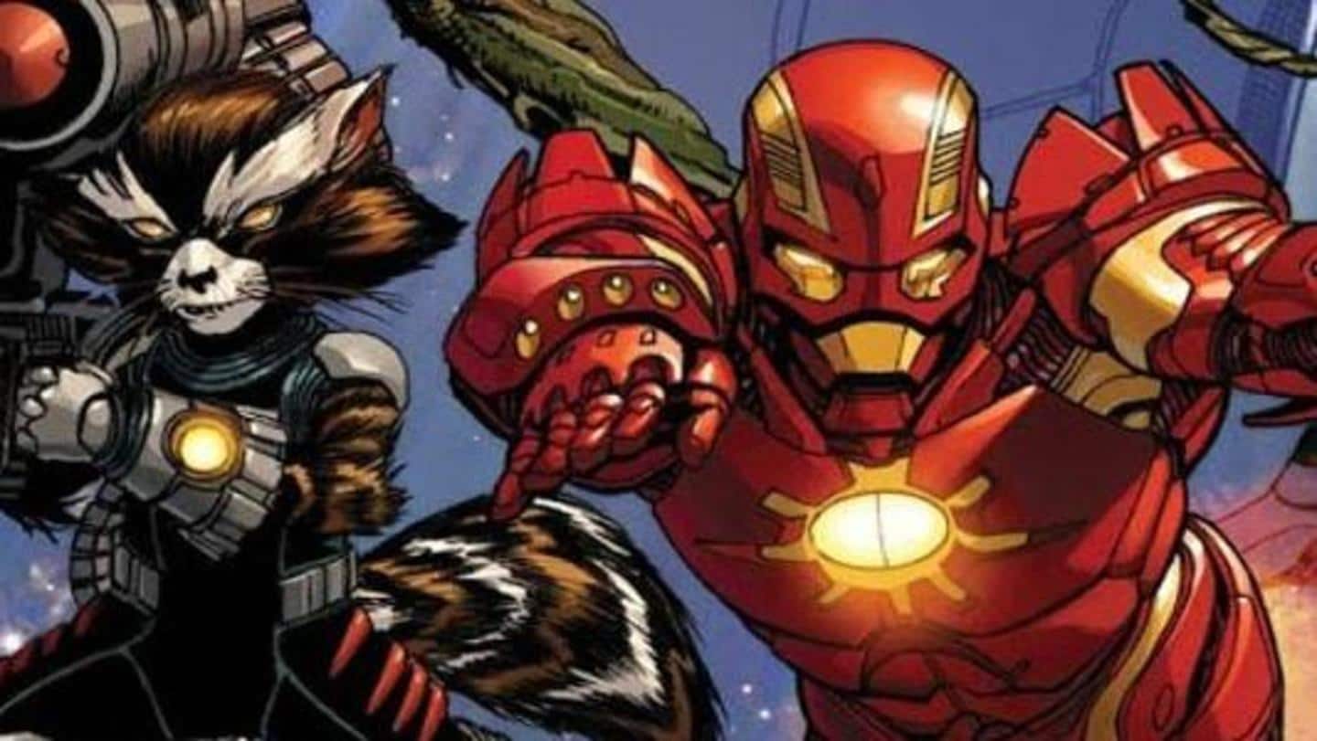 Tony joined the Guardians of the Galaxy Tony joined the Guardians of the Galaxy