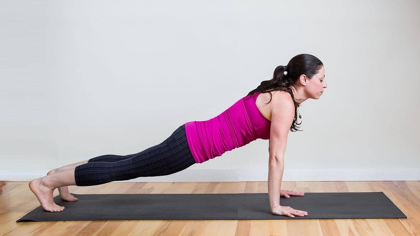 Kumbhakasana, the Plank Pose Kumbhakasana, the Plank Pose